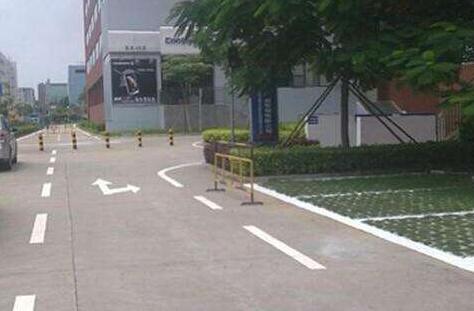 蘇州廠區(qū)道路劃線可以安排自己畫么？